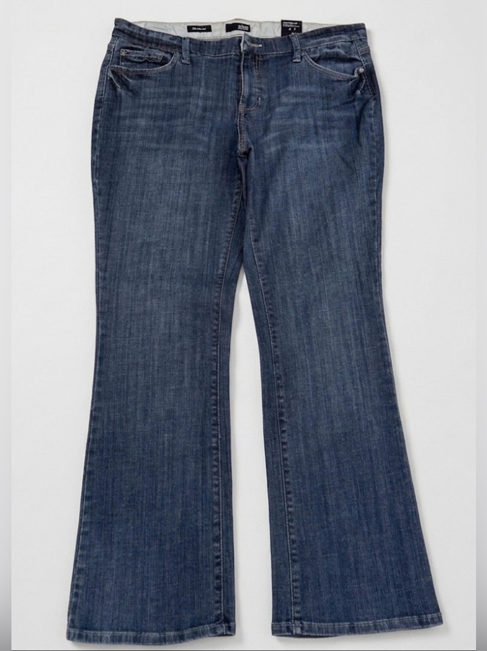a.n.a Women's Boot Cut Jeans in Dark Wash Blue
